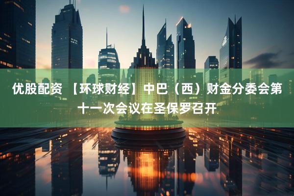 优股配资 【环球财经】中巴（西）财金分委会第十一次会议在圣保罗召开