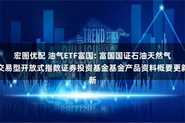 宏图优配 油气ETF富国: 富国国证石油天然气交易型开放式指数证券投资基金基金产品资料概要更新